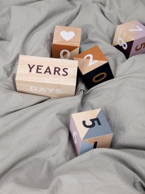 Ferm Living Kids Wooden Age Blocks