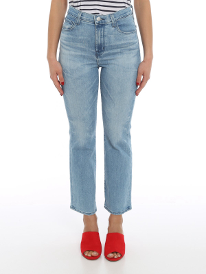 J Brand Franky High-rise Bootcut Jeans