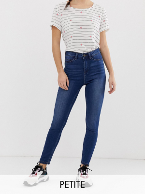 Noisy May Petite High Waist Skinny Jean