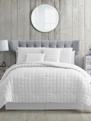 Modern Threads 5-piece Seersucker Comforter Set.