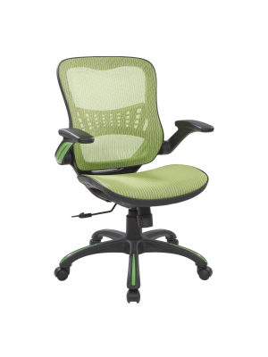 Mesh Seat And Back Manager's Chair - Osp Home Furnishings