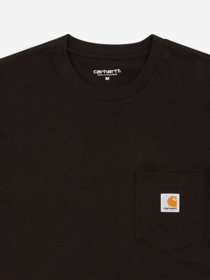 Carhartt Wip Shortsleeve Pocket T-shirt - Black