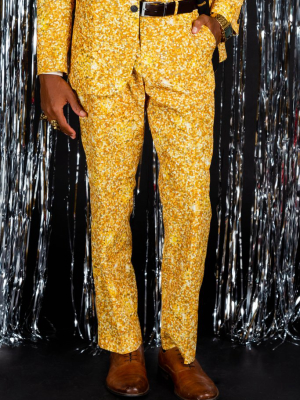 The Gold Dust | Nye Glitter Print Pants