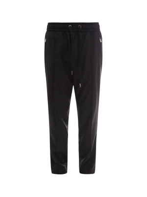 Dolce & Gabbana Logo Patch Pants