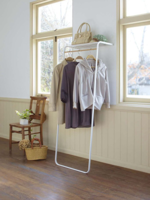 Tower Leaning Shelf Coat Hanger In Various Colors