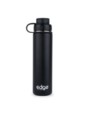 Edge By Ecovessel 24oz Insulated Stainless Steel Water Bottle - Black