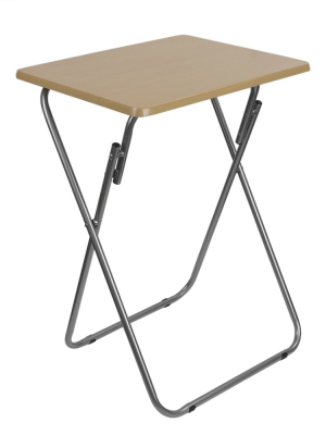 Home Basics Multi-purpose Foldable Table, Natural