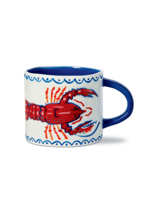 Tag Lobster Coffee Tea Hot Chocolate Mug