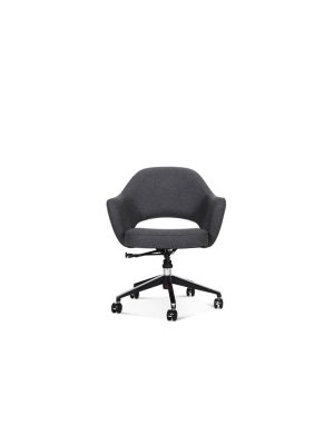 Saarinen Executive Armchair With Casters