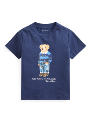 Polo Bear Cotton Jersey Tee