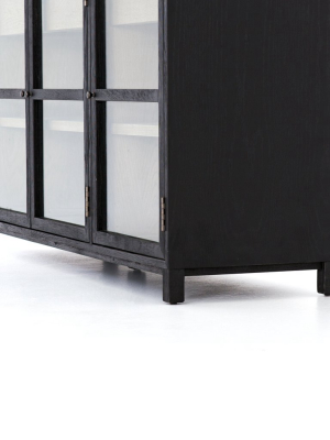 Millie Sideboard In Drifted Black