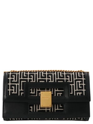 Balmain 1945 Monogram Medium Crossbody Bag