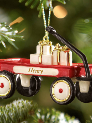 My Little Red Wagon Ornament