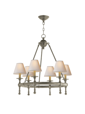 Classic Mini Ring Chandelier In Various Colors