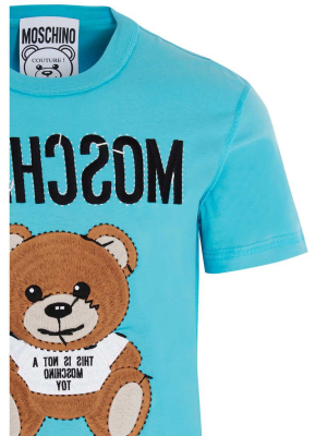 Moschino Reverse Logo Teddy Bear T-shirt