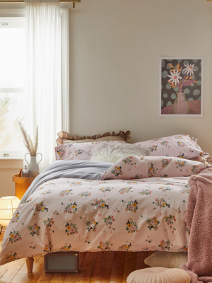 Kip&co Floral Print Duvet Cover