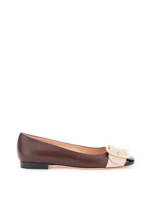 Bally Jackie Buckled Flats