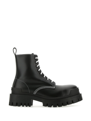 Balenciaga Strike Lace Up Boots