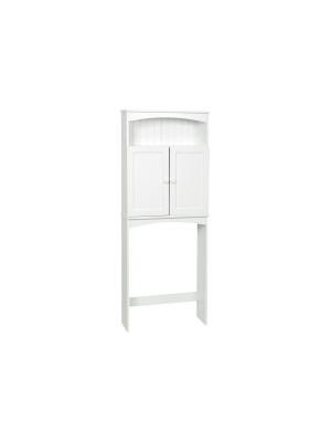 Country Cottage Space Saver 2 Doors Wood White - Zenna Home