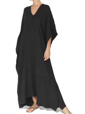 Silk Croco Jacquard Boubou Caftan