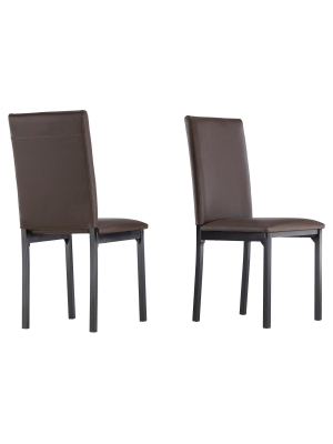 Set Of 2 Devoe Dining Chair - Inspire Q