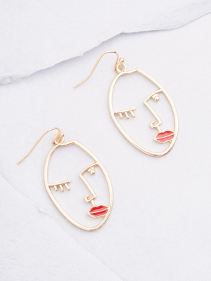 Let's Face It Dangle Earrings