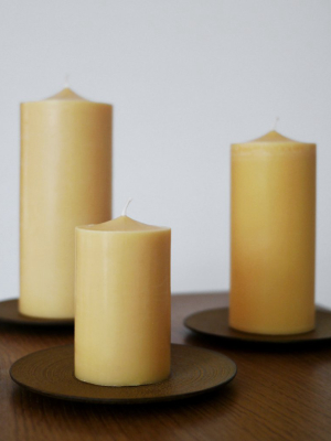 Rice Wax Block Candle - Small