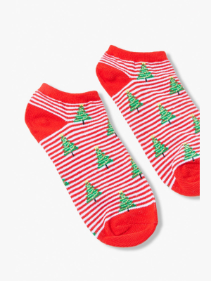 Christmas Tree Ankle Socks