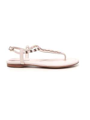 Salvatore Ferragamo Vara Chain Thong Sandals