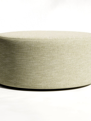 Kline Chai Round Outdoor Upholstered Ottoman