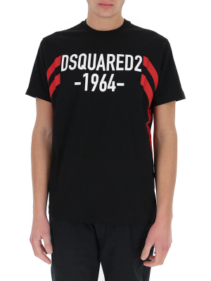 Dsquared2 Logo Print Crewneck T-shirt