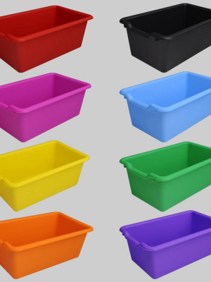 8ct Plastic Bins - Bullseye's Playground™