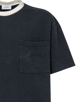 Rhude Pocket Detailed Box T-shirt