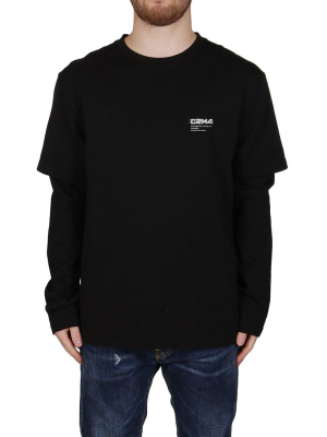 C2h4 Logo Printed Long-sleeve T-shirt