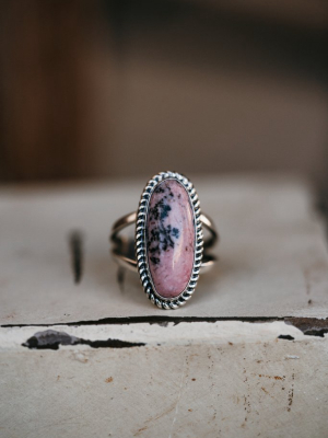 Clara Ring | Pink Rhodonite
