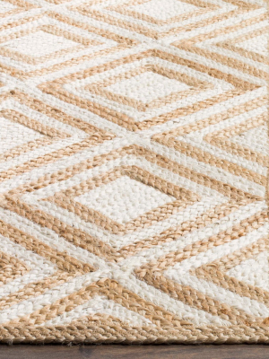 Gertrude Geometric Woven Area Rug - Safavieh