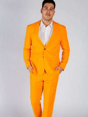 The Dreamsicle | Solid Orange Flame Suit