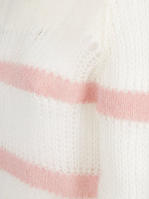 Miu Miu Striped Knitted Jumper