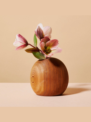 Cedar Orb Vase
