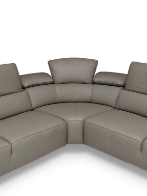 Abella Leather Sectional