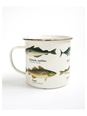 Multi Fish Enamel Mug