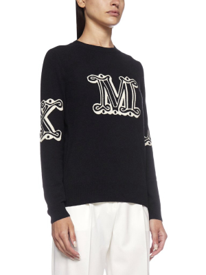 Max Mara Kuban Logo Knit Sweater