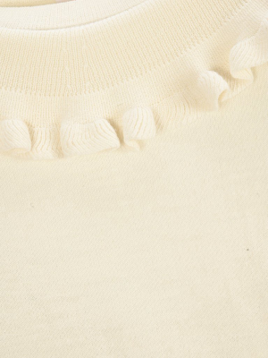 See By Chloé Ruffled Knit Jumper