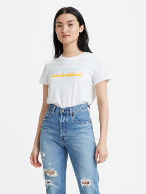 Levi's® Women's Perfect Short Sleeve T-shirt - White