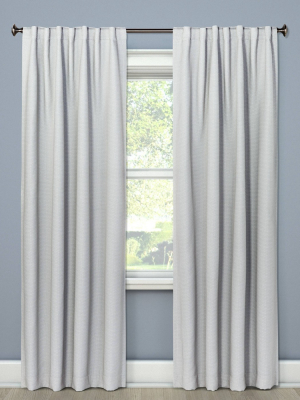 Small Check Curtain Panels - Threshold™