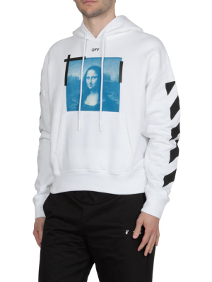 Off-white Mona Lisa Graphic Print Hoodie