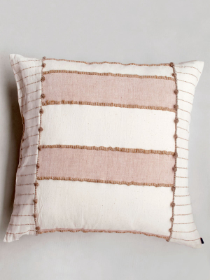 Terracotta Blocks Pillow