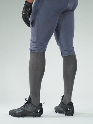 Hue Dark Gray Over The Knee Sport Socks