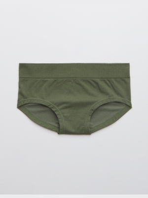 Aerie Ribbed Seamless Boybrief Underwear