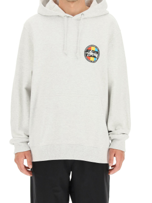 Stüssy Logo Print Hoodie